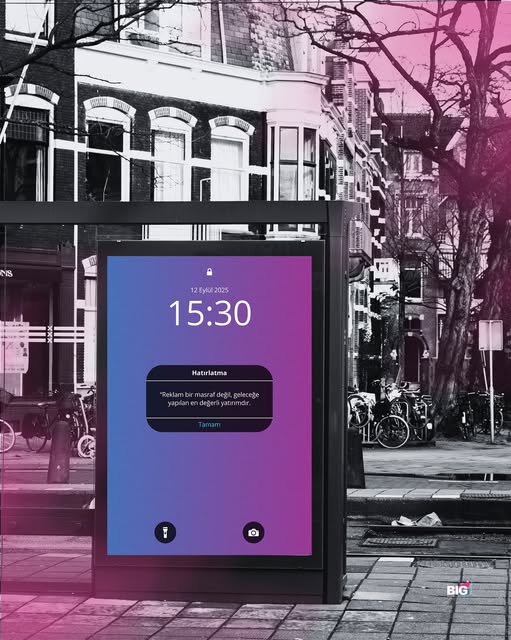 Dijital reklam ve billboard uygulamaları